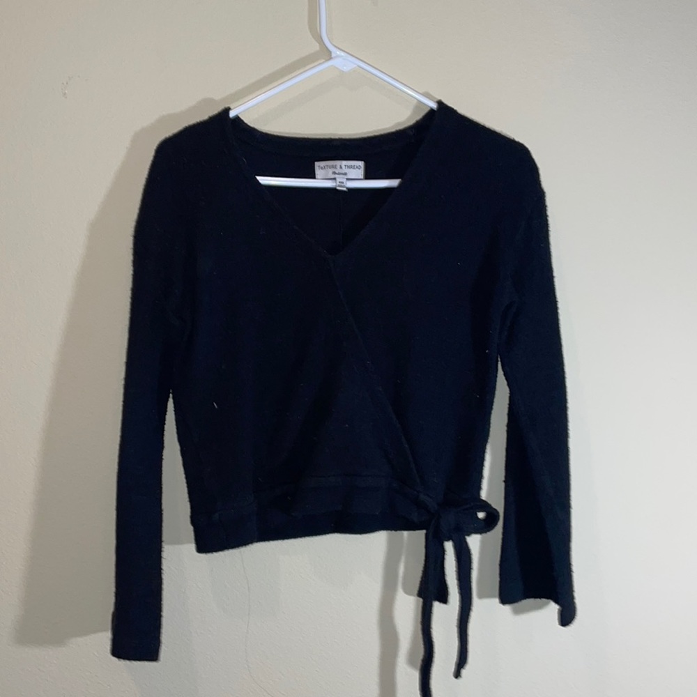 MADEWELL wrap shirt